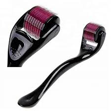 Derma Roller 540 Titanium Needle (0.5mm) Facial & Hair Therapy Microneedle Hair Regrowth Beard Growth Anti Hair Loss Treatment Thinning
